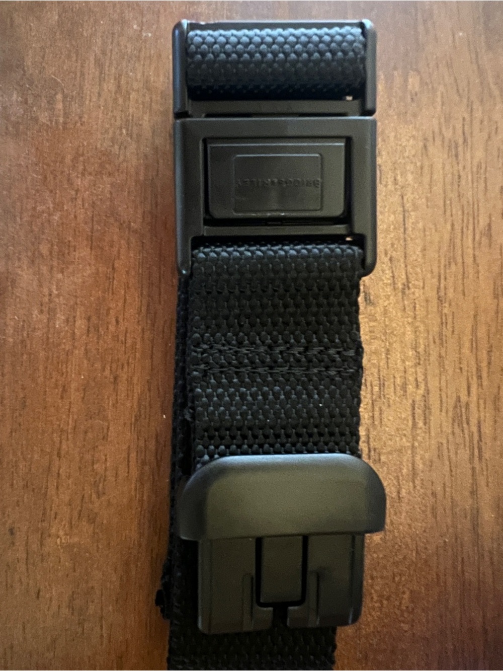 Briggs & Riley Black Tactical Nylon Utility Belt with Quick-Release Buckle